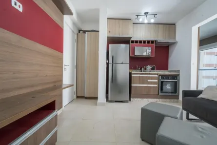 Apartamento com 1 Quarto à venda, 35m² no Santo Amaro, São Paulo