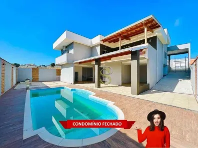 Casa de Condomínio com 4 Quartos à venda, 540m² no Condomínio Residenzialle Toscana, Bom Jesus dos Perdões