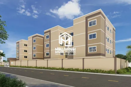 Apartamento com 2 Quartos à venda, 70m² no Cidade Jardins, Valparaíso de Goiás