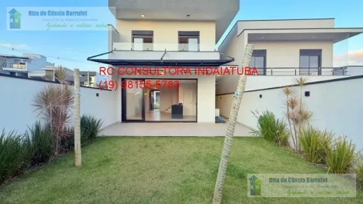 Casa de Condomínio com 3 Quartos para alugar, 216m² no Vila Rubens, Indaiatuba