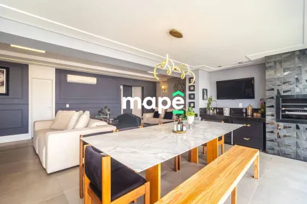 Apartamento com 3 Quartos à venda, 132m² no Ponta da Praia, Santos