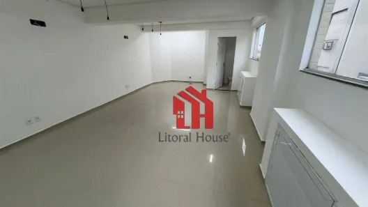 Sala Comercial para alugar, 43m² no Ponta da Praia, Santos