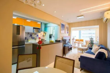 Apartamento com 3 Quartos à venda, 67m² no Vila Homero Thon, Santo André