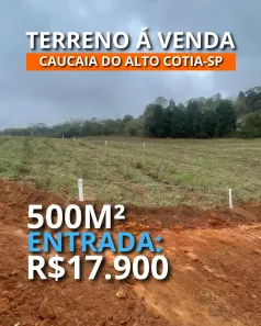 Lote/Terreno à venda, 500m² no Caguassu, Sorocaba