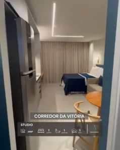 Apartamento com 1 Quarto à venda, 25m² no Vitória, Salvador