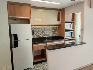 Apartamento com 1 Quarto para alugar, 54m² no Cidade Monções, São Paulo