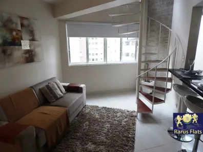 Flat com 1 Quarto para alugar, 46m² no Vila Nova Conceição, São Paulo