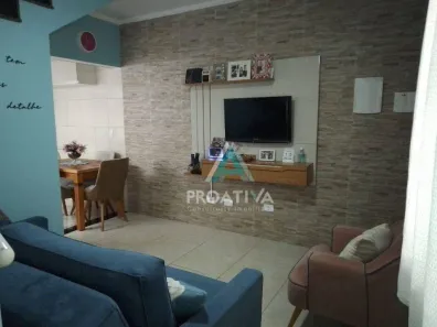 Sobrado com 2 Quartos à venda, 52m² no Jardim Santo Alberto, Santo André