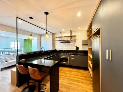 Apartamento com 1 Quarto para alugar, 40m² no Vila Gertrudes, São Paulo