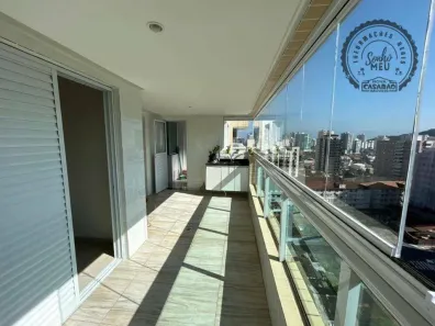 Apartamento com 2 Quartos para alugar, 82m² no Canto do Forte, Praia Grande