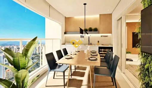 Apartamento com 2 Quartos à venda, 113m² no Ponta da Praia, Santos