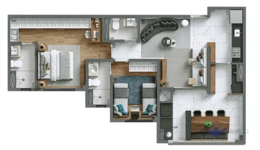 Apartamento com 2 Quartos à venda, 72m² no Vila Dom Pedro I, São Paulo