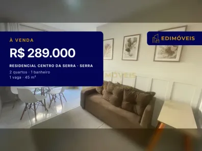 Apartamento com 2 Quartos à venda, 50m² no Residencial Centro da Serra, Serra