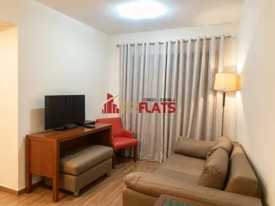 Flat com 2 Quartos para alugar, 43m² no Cidade Monções, São Paulo