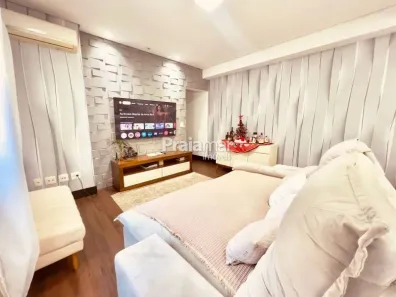 Apartamento com 3 Quartos para alugar, 82m² no José Menino, Santos