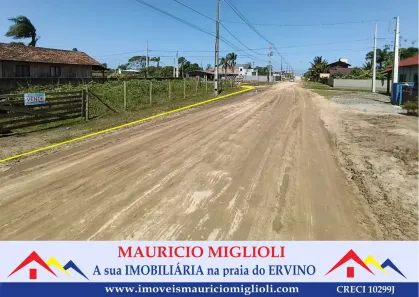 Lote/Terreno à venda, 360m² no Praia do Ervino, São Francisco do Sul