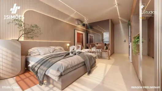 Apartamento com 1 Quarto à venda, 28m² no Meireles, Fortaleza