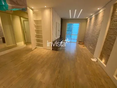 Apartamento com 3 Quartos para alugar, 85m² no Marapé, Santos