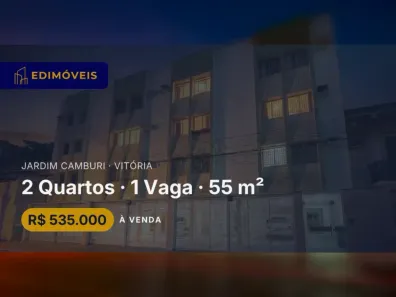 Apartamento com 2 Quartos à venda, 55m² no Jardim Camburi, Vitória