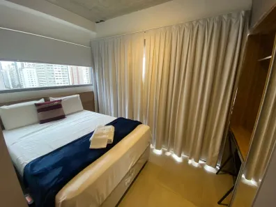 Apartamento com 1 Quarto para alugar, 25m² no Jardim Paulista, São Paulo