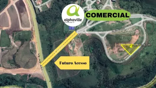 Lote/Terreno à venda, 4813m² no Condomínio Residencial Alphaville I, São José dos Campos