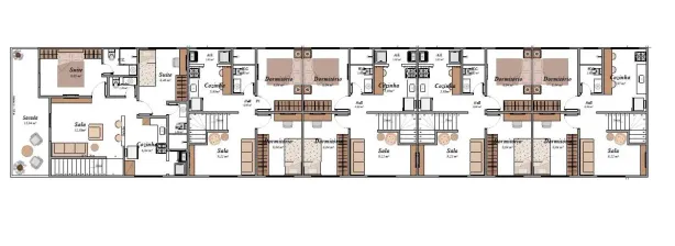Casa de Condomínio com 2 Quartos à venda, 80m² no Tupi, Praia Grande