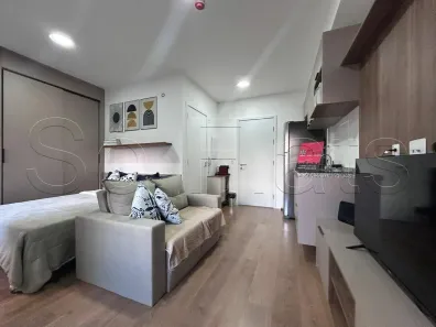 Apartamento com 1 Quarto para alugar, 30m² no Indianópolis, São Paulo