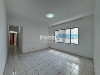 Apartamento com 2 Quartos para alugar, 83m² no Gonzaga, Santos