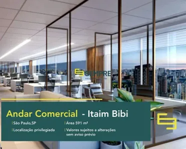 Imóvel Comercial para alugar, 592m² no Itaim Bibi, São Paulo