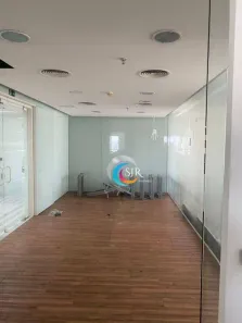 Sala Comercial para alugar, 136m² no Cidade Monções, São Paulo