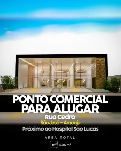 Ponto Comercial para alugar, 500m² no São José, Aracaju