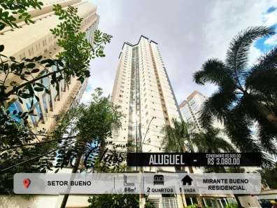 Apartamento com 2 Quartos para alugar, 68m² no Setor Bueno, Goiânia