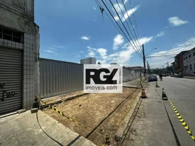 Lote/Terreno para alugar, 4000m² no Vila Mathias, Santos