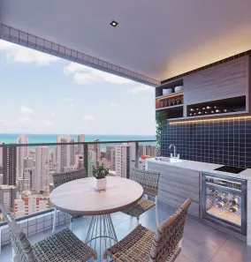 Apartamento com 3 Quartos à venda, 91m² no Boa Viagem, Recife