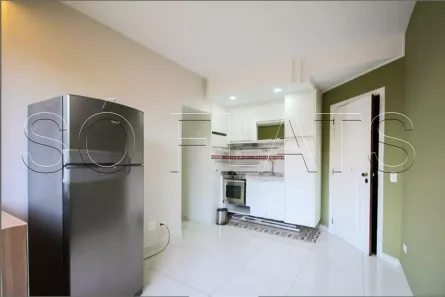 Flat com 1 Quarto à venda, 35m² no Paraíso do Morumbi, São Paulo