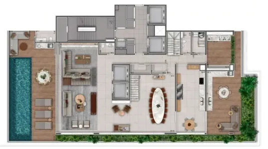 Apartamento com 6 Quartos à venda, 618m² no Indianópolis, São Paulo