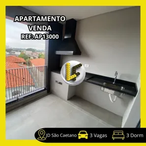 Apartamento com 3 Quartos à venda, 112m² no Jardim São Caetano, São Caetano do Sul