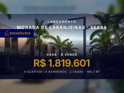 Casa com 4 Quartos à venda, 166m² no Morada de Laranjeiras, Serra