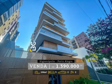 Apartamento com 3 Quartos à venda, 106m² no Higienópolis, Porto Alegre