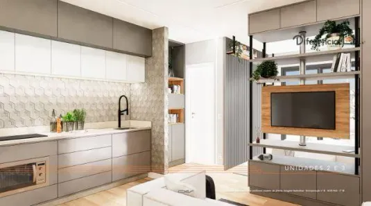 Apartamento com 1 Quarto à venda, 29m² no Alto da Rua XV, Curitiba