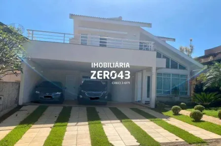 Casa de Condomínio com 4 Quartos à venda, 410m² no Gleba Fazenda Palhano, Londrina