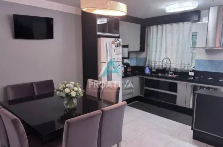 Sobrado com 3 Quartos à venda, 137m² no Vila Francisco Matarazzo, Santo André