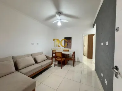 Apartamento com 2 Quartos para alugar, 51m² no Canto do Forte, Praia Grande