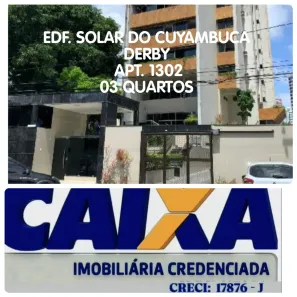 Apartamento com 3 Quartos à venda, 58m² no Derby, Recife