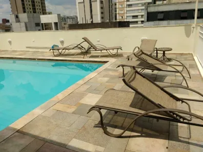 Apartamento com 1 Quarto para alugar, 42m² no Itaim Bibi, São Paulo