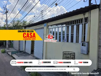 Casa com 4 Quartos à venda, 169m² no Nova Cidade, Manaus