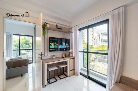 Apartamento com 1 Quarto à venda, 27m² no Vila Izabel, Curitiba