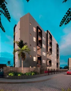 Apartamento com 2 Quartos à venda, 53m² no Ponta de Campina, Cabedelo