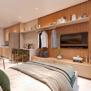 Apartamento com 1 Quarto à venda, 21m² no Tamandaré, Tamandaré