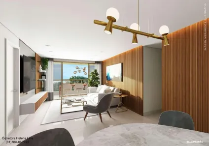 Apartamento com 4 Quartos à venda, 139m² no Monteiro, Recife